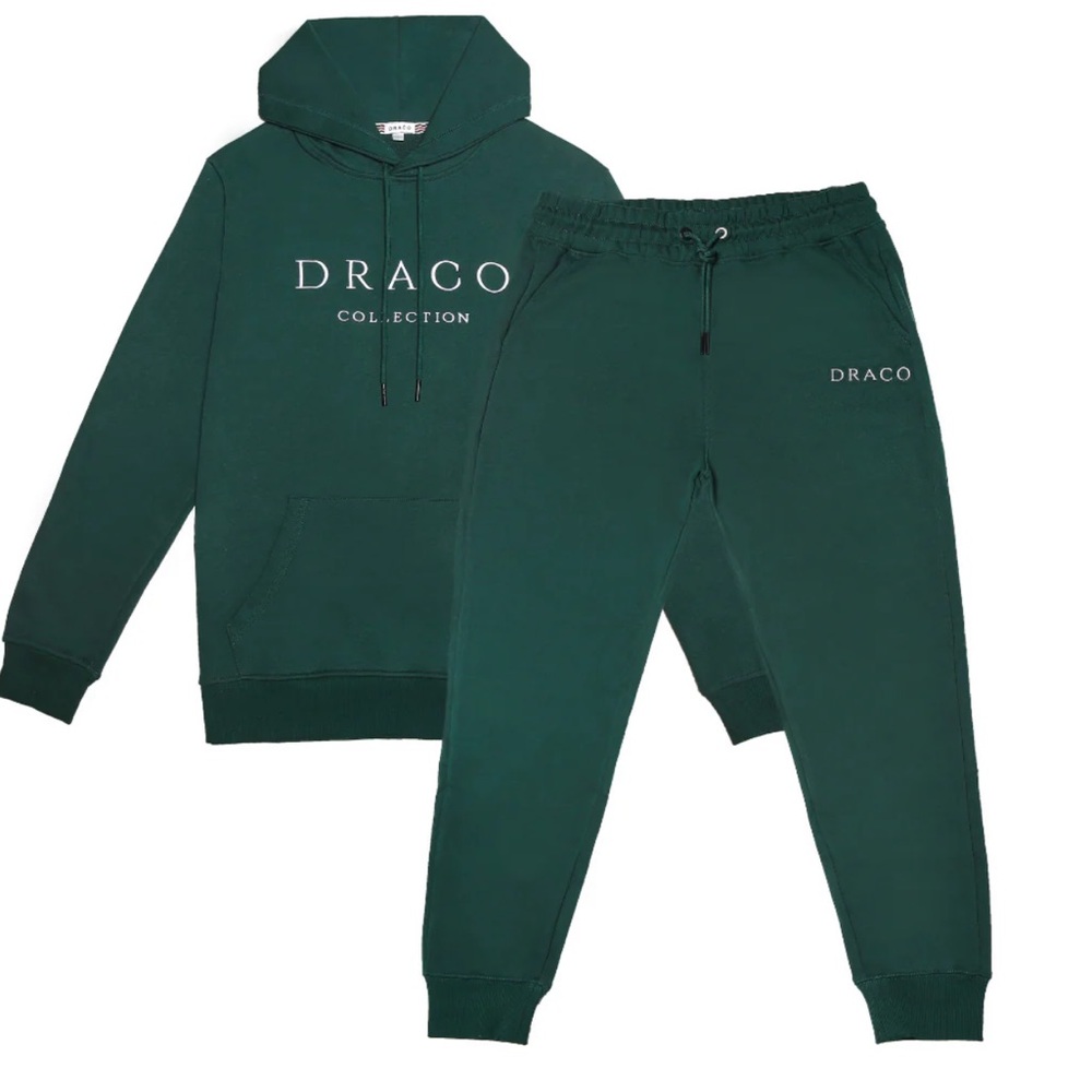 Draco Collection  Green Jogger Set unisex